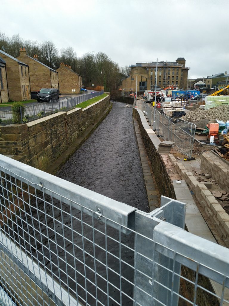 Out for a walk in Glossop, crossed a bridge over a river on a build, and I thought how lovely it would be to live here, once it's all finished!